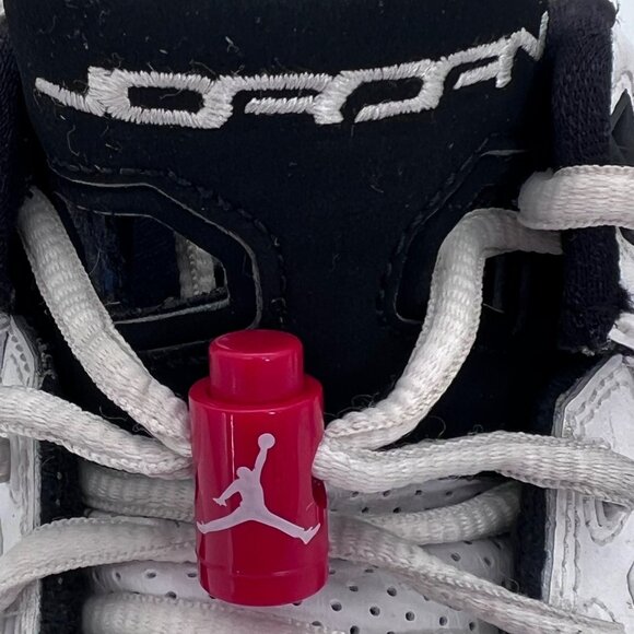 Air Jordan 23 B'Loyal Sneakers Shoes Boys Mens 4.5Y White Red 2019 Non Marking - Picture 8 of 15